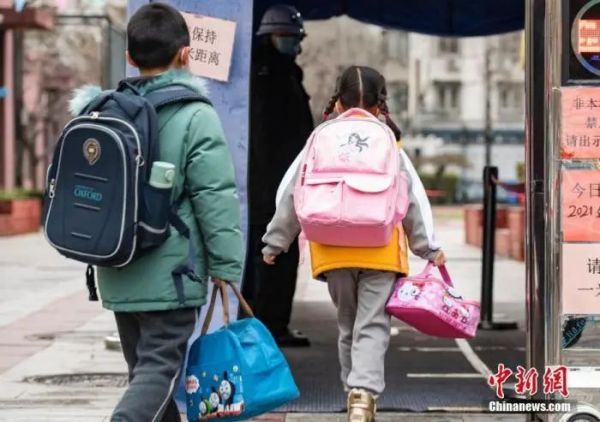 资料图:北京市中小学、幼儿园开学。中新社记者 侯宇 摄