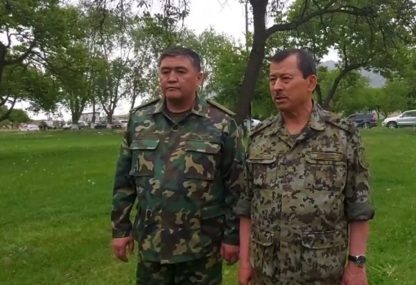 △图为塔希耶夫(左)和亚季莫夫 图片来源:当地媒体视频报道截图