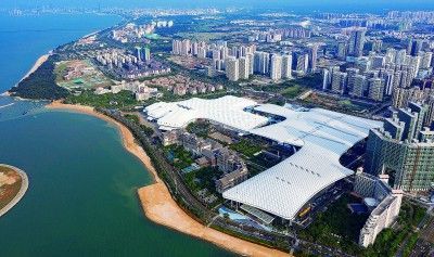 海南国际会展中心新华社发