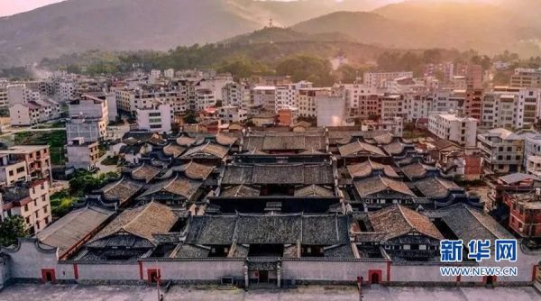 　　福州闽清宏琳厝。新华网发（福建高速供图）