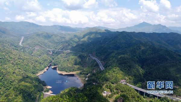 　　福银南平邵武段。新华网发（福建高速供图）