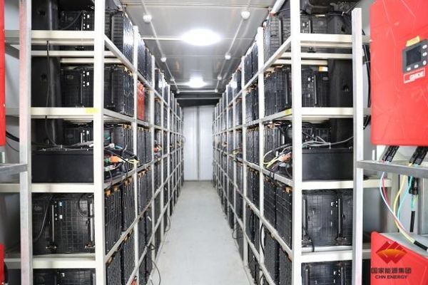 图为梯次电池储能系统