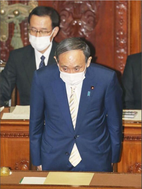  ▲日本四个在野党提交的对菅义伟内阁的不信任案没有在国会获得通过。图据共同社
