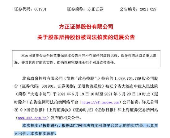 方正证券相关公告内容（资料来源：巨潮资讯）