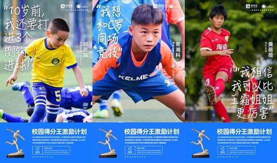 首批 3 名支付宝“校园得分王”得主