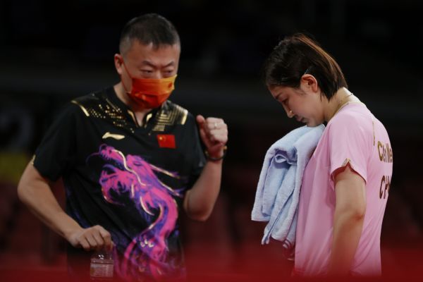 马琳激发了陈梦的状态。