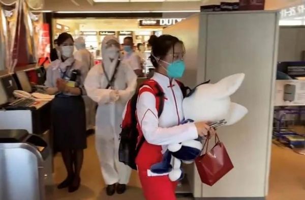 东京成田机场工作人员供图