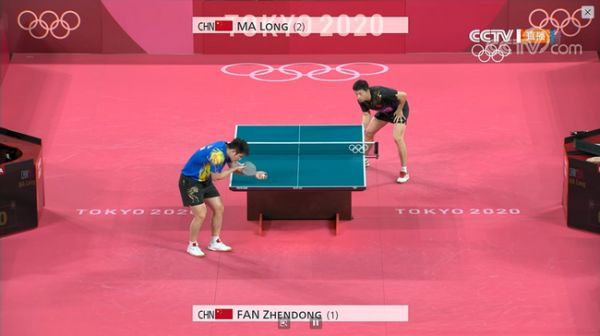 马龙VS樊振东
