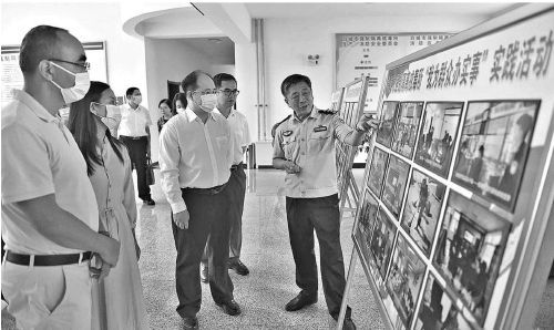 人大代表调研白城市强制隔离戒毒所驻所检察官工作室