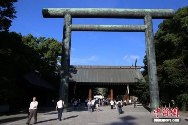 资料图:日本供奉有二战甲级战犯的靖国神社。