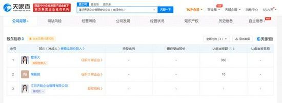 章宿迁天际企业管理合伙企业（有限合伙）