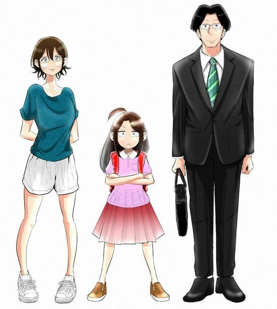 日剧《妻子变成小学生》原著漫画