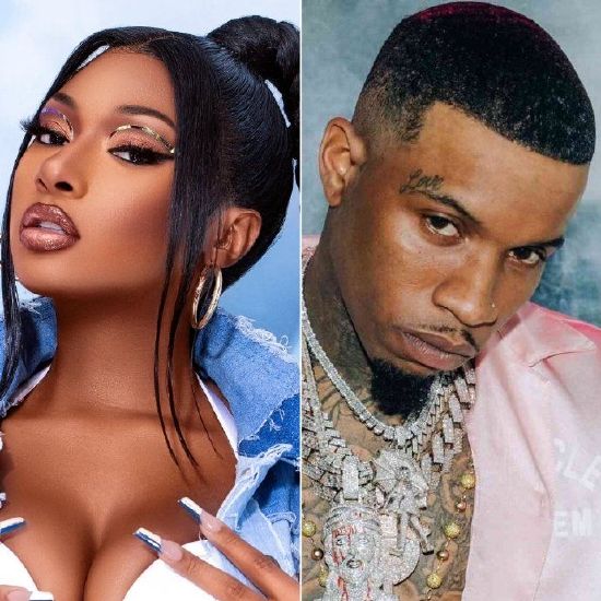 左:Megan Thee Stallion;右:Tory Lanez