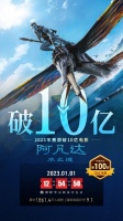 第100部!《阿凡达2》中国内地票房破10亿