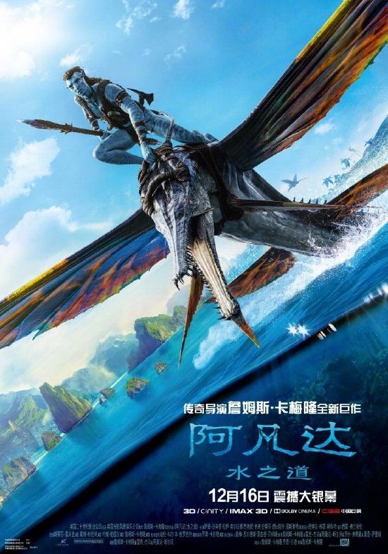 《阿凡达：水之道》去年12月16日内地上映
