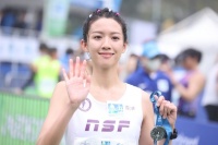 TVB女艺人蔡思贝跑港马,半马1小时47分收获PB