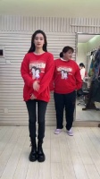情侣装跳舞,我玲姐满满喜感