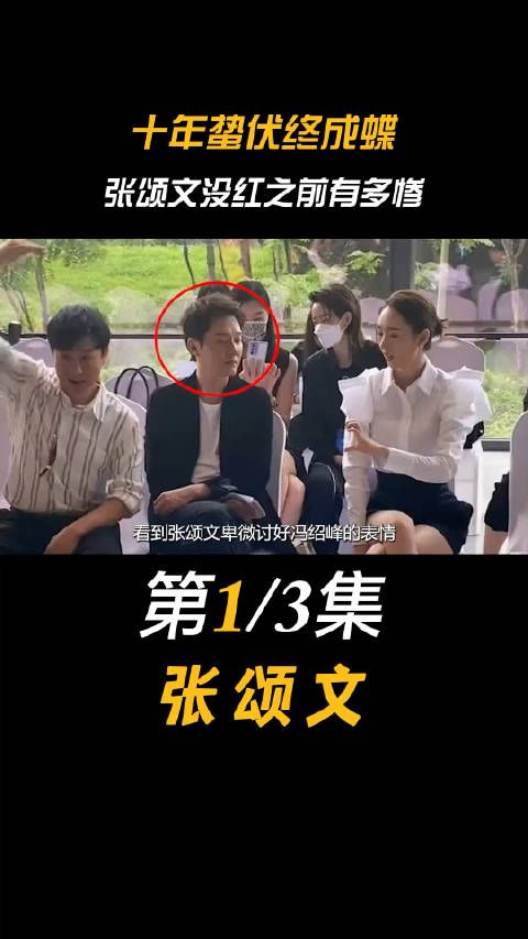 张颂文未成名前,完全被一些所谓的一线明星忽略……