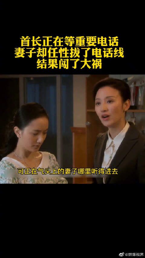 首长正在等重要电话,妻子却任性拔了电话线,结果闯了大祸