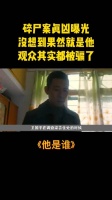他是谁:碎尸案真凶曝光,没想到果然就是他,观众其实都被骗了.