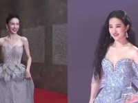瘦骨如柴比不上珠圆玉润,杨颖金晨瘦成竹竿,看到热巴:永远的神