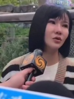 丫丫欢送会,网友月月接受采访,呼吁我们的国宝不再旅美打工!