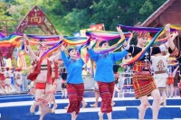2023年祭祀袍隆扣大典在五指山市隆重举行