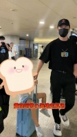 黄晓明带儿子小海绵走机场,好可爱呀…!黄晓明 赵仕瑾 叶珂