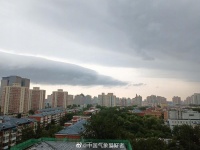 北京,暴雨云团出现!来自中气爱摄影群和煦春风