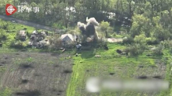 超远距离！俄国防部称一辆T-80BVM击毁9.5公里外美制M2步兵战车