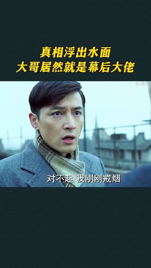 真相浮出水面,大哥居然就是幕后大佬