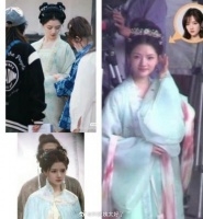 网友盘点的任敏精修图和生图，称现在的95花全都营销精修路透……