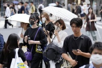 日本东京：高温继续