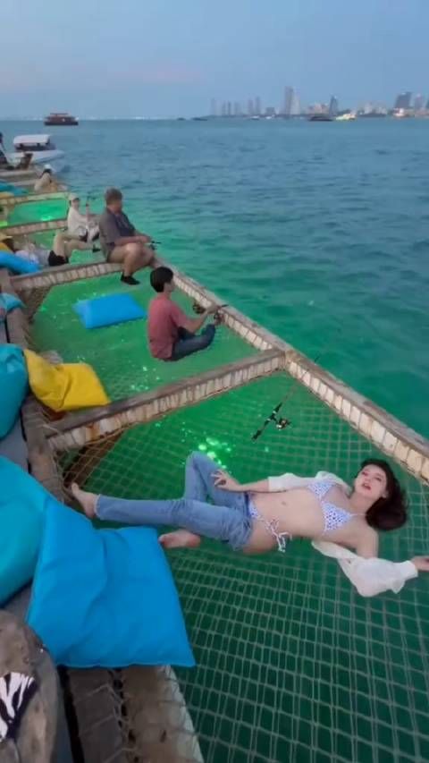 阿朱钓鱼，有一说一真的騷，我好喜欢