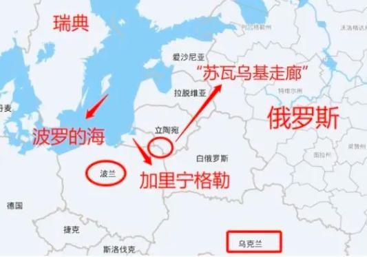 苏瓦乌基走廊示意图 图自网络