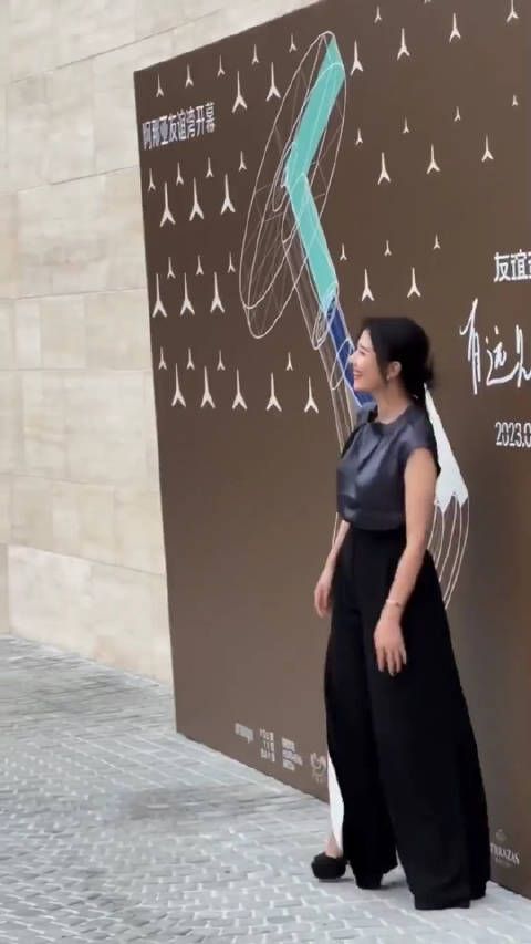 喜欢高圆圆,就是这裤子不太喜欢