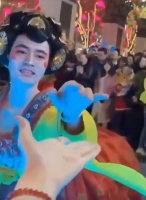 张歆艺卡点为袁弘庆生 晒老公女装扮相引爆笑