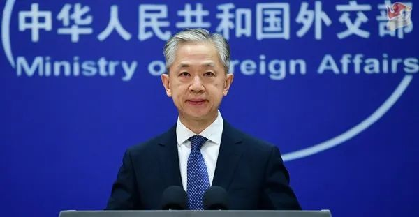 汪文斌 资料图。图源:外交部网站