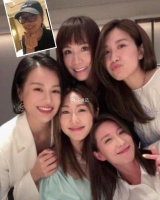 胡杏儿黄智雯姚子羚等闺蜜齐聚为胡定欣庆生 陈山聪儿子送花献吻