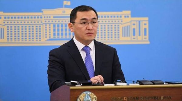哈萨克斯坦外交部发言人斯马迪亚罗夫(资料图)