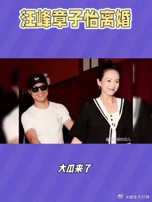 章子怡汪峰离婚大瓜来了!
