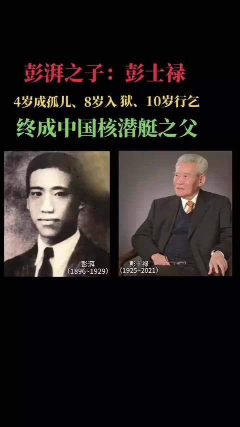 澎湃之子：彭士禄