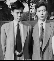 邓稼先杨振宁的两张合影……