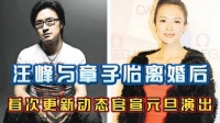 汪峰与章子怡离婚后，首次更新动态官宣元旦演出，配图引发热议
