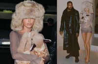 侃爷澄清离婚！与娇妻甜蜜同框，比安卡穿透视裙，臀腰比例绝了