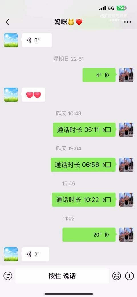 蓝盈莹分享与妈妈的聊天记录,除夕拍戏无法回家过年……