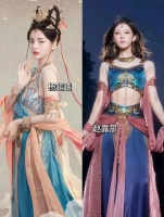 湖南卫视跨年晚会惊艳登场，赵露思、杨超越美艳绝伦