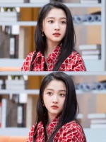 发现她妆造对了就很能打！头小脸小的太漂亮了！尤其是生图！