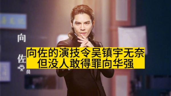 向佐的演技令吴镇宇无奈,但没人敢得罪向华强