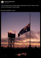 澳大利亚总理发了一张图和一段话